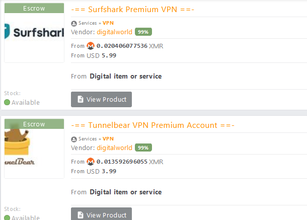2FA in Drughub Darknet